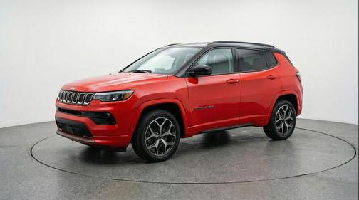 Red Hot Pearlcoat 2025 Jeep Compass Limited