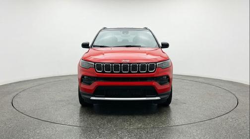 Red Hot Pearlcoat 2025 Jeep Compass Limited