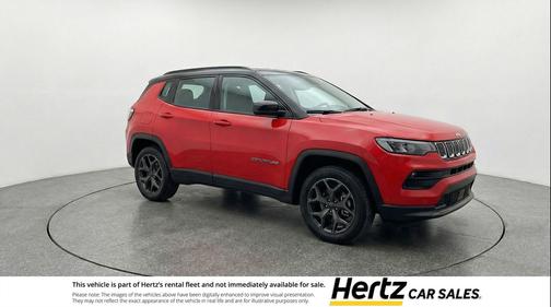 Red Hot Pearlcoat 2025 Jeep Compass Limited