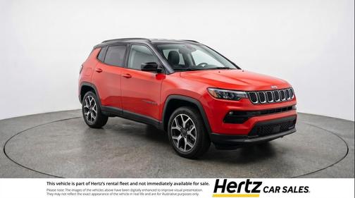 Red Hot Pearlcoat 2025 Jeep Compass Limited