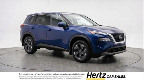 Deep Ocean Blue Pearl 2025 Nissan Rogue SV