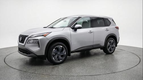 Brilliant Silver Metallic 2025 Nissan Rogue SV