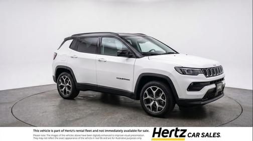 Bright White Clearcoat 2025 Jeep Compass Limited
