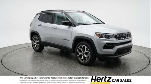Silver Zynith Metallic Clearcoat 2025 Jeep Compass Limited