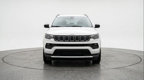 Bright White Clearcoat 2025 Jeep Compass Limited