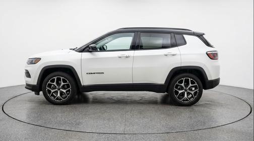 Bright White Clearcoat 2025 Jeep Compass Limited