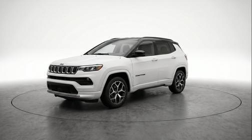 Bright White Clearcoat 2025 Jeep Compass Limited