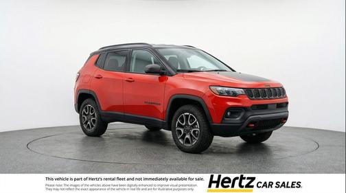 Red Hot Pearlcoat 2025 Jeep Compass Trailhawk