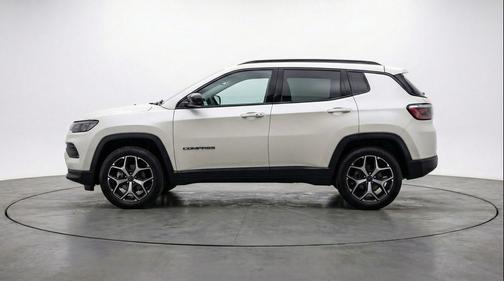 Bright White Clearcoat 2025 Jeep Compass Limited