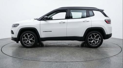 Bright White Clearcoat 2025 Jeep Compass Limited