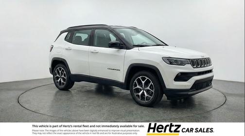 Bright White Clearcoat 2025 Jeep Compass Limited