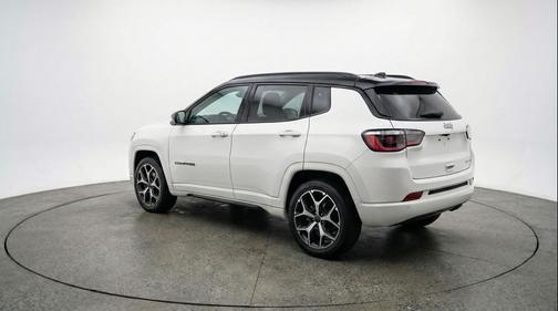 Bright White Clearcoat 2025 Jeep Compass Limited