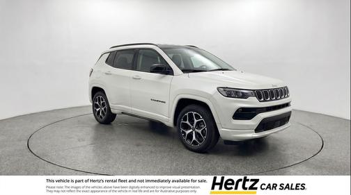 Bright White Clearcoat 2025 Jeep Compass Limited
