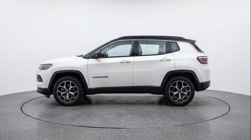 Bright White Clearcoat 2025 Jeep Compass Limited