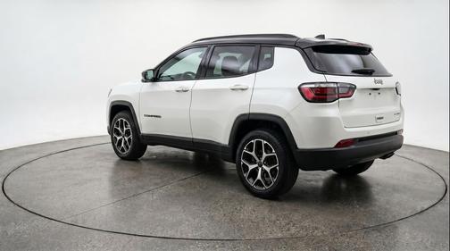 Bright White Clearcoat 2025 Jeep Compass Limited