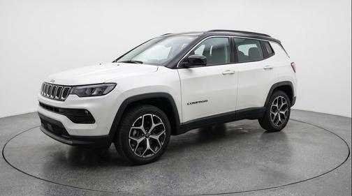 Bright White Clearcoat 2025 Jeep Compass Limited