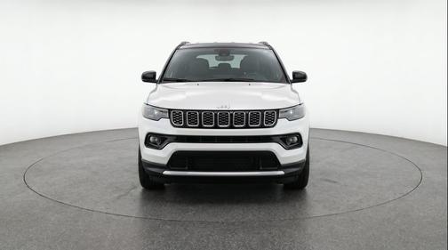 Bright White Clearcoat 2025 Jeep Compass Limited