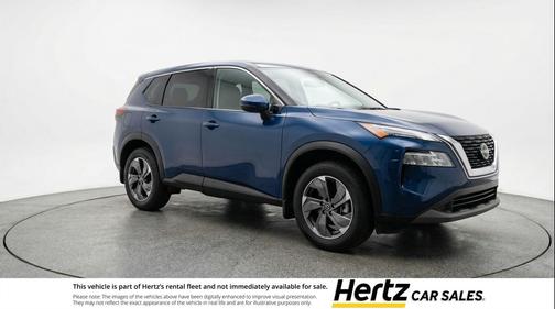 Deep Ocean Blue Pearl 2025 Nissan Rogue SV