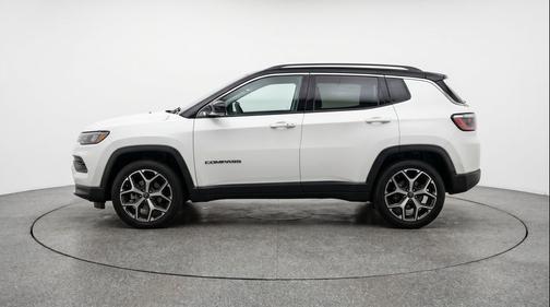 Bright White Clearcoat 2025 Jeep Compass Limited