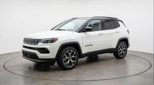 Bright White Clearcoat 2025 Jeep Compass Limited