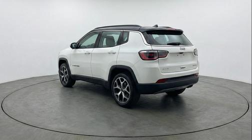 Bright White Clearcoat 2025 Jeep Compass Limited