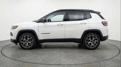 Bright White Clearcoat 2025 Jeep Compass Limited