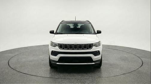Bright White Clearcoat 2025 Jeep Compass Limited