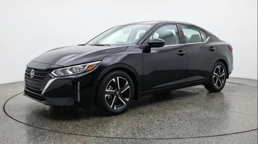 Super Black 2025 Nissan Sentra SV