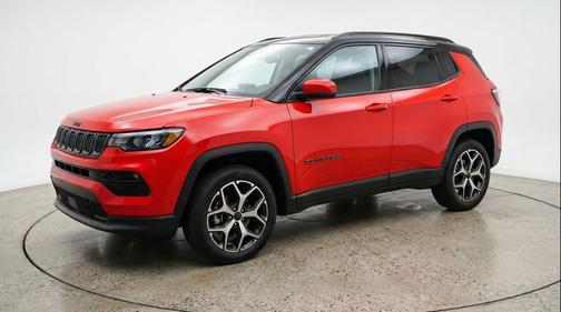 Red Hot Pearlcoat 2025 Jeep Compass Limited