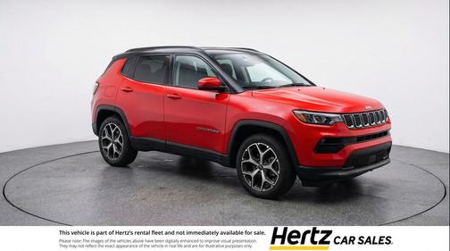 Red Hot Pearlcoat 2025 Jeep Compass Limited