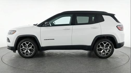 Bright White Clearcoat 2025 Jeep Compass Limited
