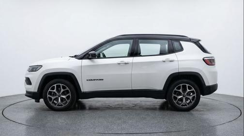 Bright White Clearcoat 2025 Jeep Compass Limited