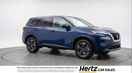 Deep Ocean Blue Pearl 2025 Nissan Rogue SV