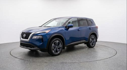 Deep Ocean Blue Pearl 2025 Nissan Rogue SV