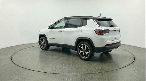 Bright White Clearcoat 2025 Jeep Compass Limited