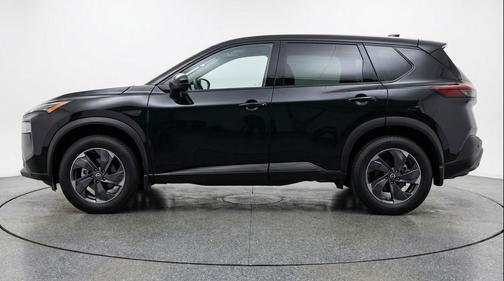 Super Black 2025 Nissan Rogue SV