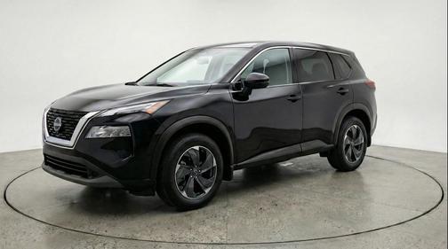 Super Black 2025 Nissan Rogue SV