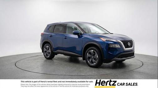 Deep Ocean Blue Pearl 2025 Nissan Rogue SV