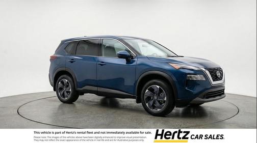 Deep Ocean Blue Pearl 2025 Nissan Rogue SV