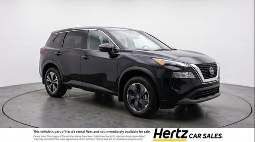 Super Black 2025 Nissan Rogue SV