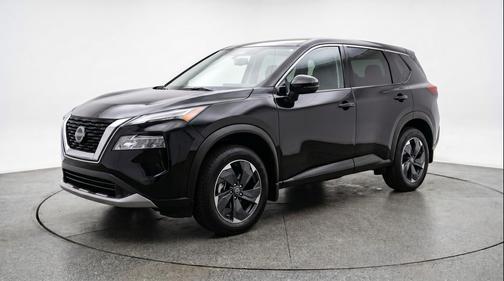 Super Black 2025 Nissan Rogue SV