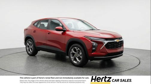 Crimson Metallic 2025 Chevrolet Trax LT