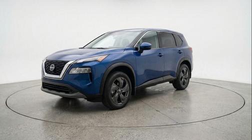 Deep Ocean Blue Pearl 2025 Nissan Rogue SV