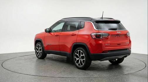 Red Hot Pearlcoat 2025 Jeep Compass Limited