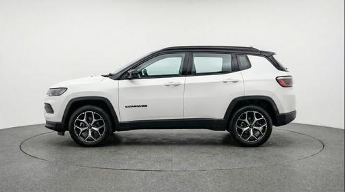 Bright White Clearcoat 2025 Jeep Compass Limited