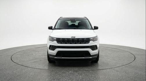 Bright White Clearcoat 2025 Jeep Compass Limited