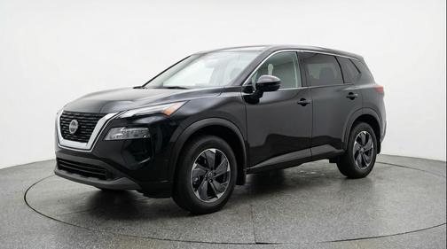 Super Black 2025 Nissan Rogue SV