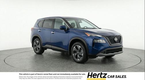 Deep Ocean Blue Pearl 2025 Nissan Rogue SV