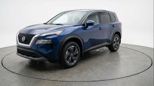 Deep Ocean Blue Pearl 2025 Nissan Rogue SV