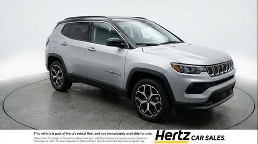 Silver Zynith Metallic Clearcoat 2025 Jeep Compass Limited